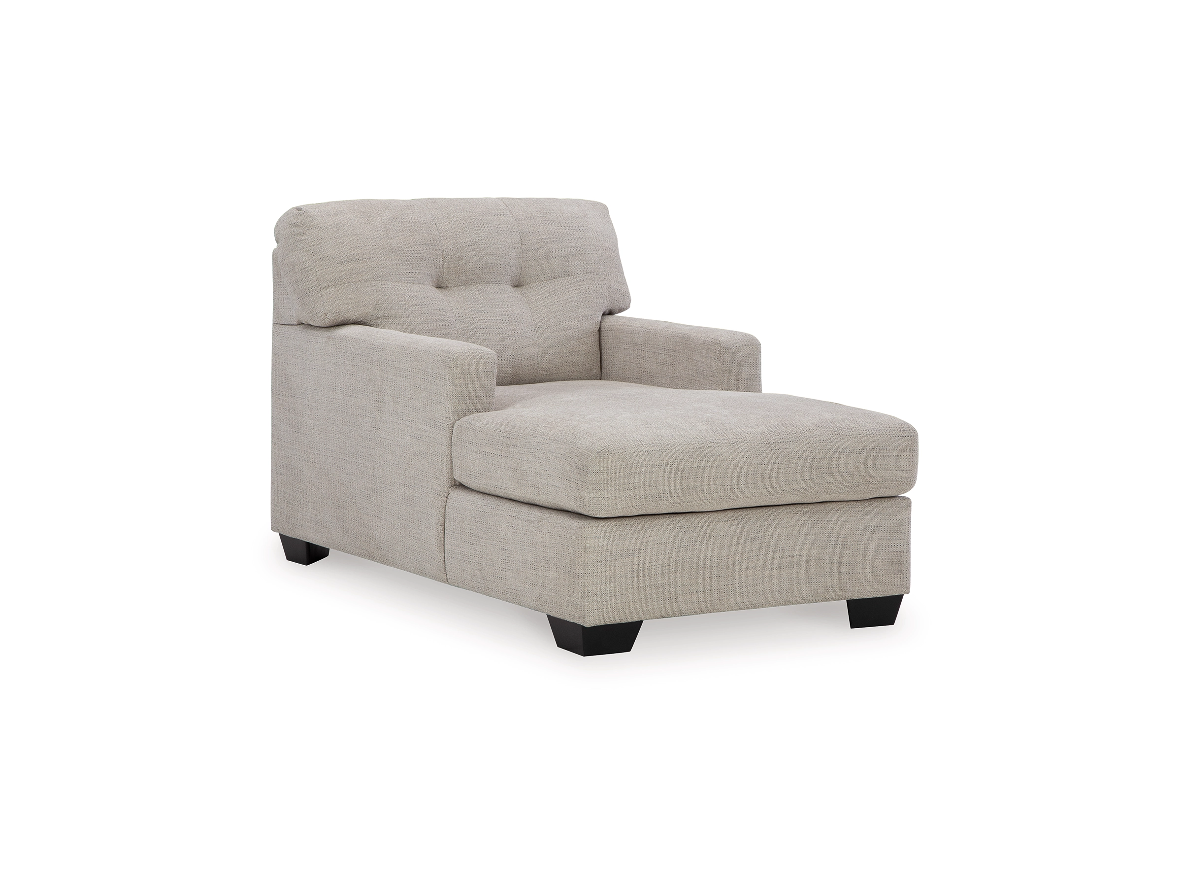 Mahoney Chaise - Pebble - Gallery Image 2